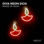 Diya Neon Light Sign