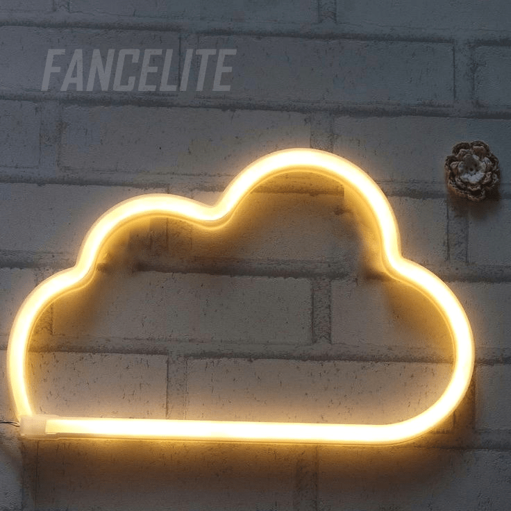 Cloud Mini Neon LED Sign