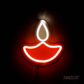 Diya Neon Light Sign