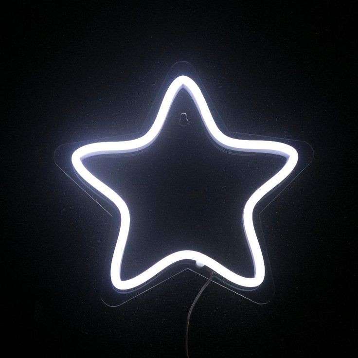Star Mini Neon LED Sign