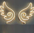 Wings LED Neon Light Sign Custom Neon Sign (36x36 Inch)