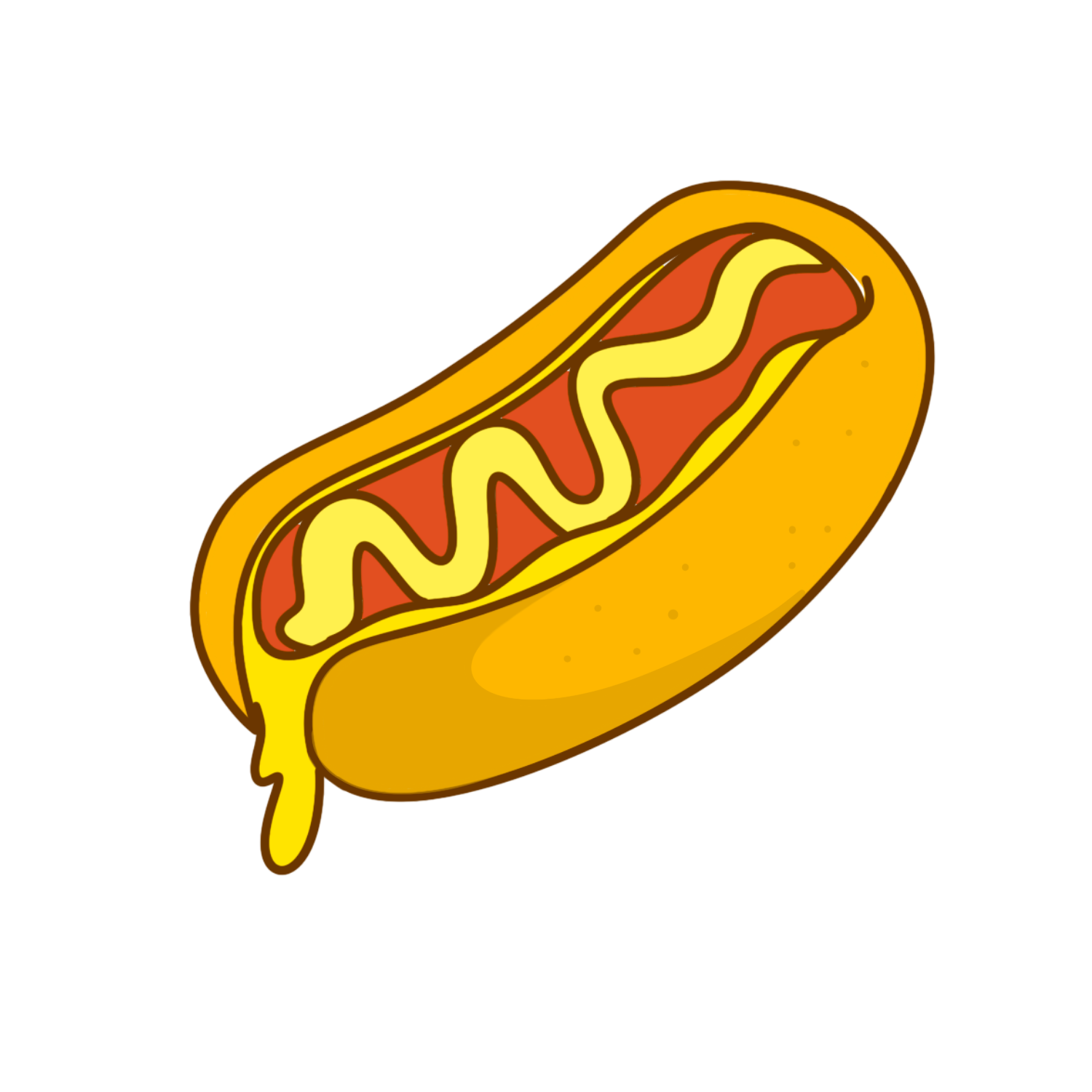 Sizzling Hot Dog UV Printed Neon Sign