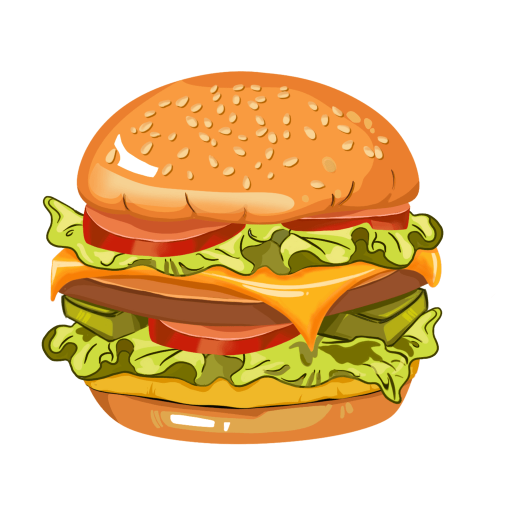 Burger Bliss UV Printed Neon Sign