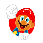 Mario UV Printed Neon Sign