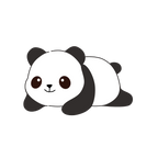 Cute Panda UV Printed Neon Sign