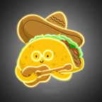Taco Gentlemen UV Printed Neon Sign