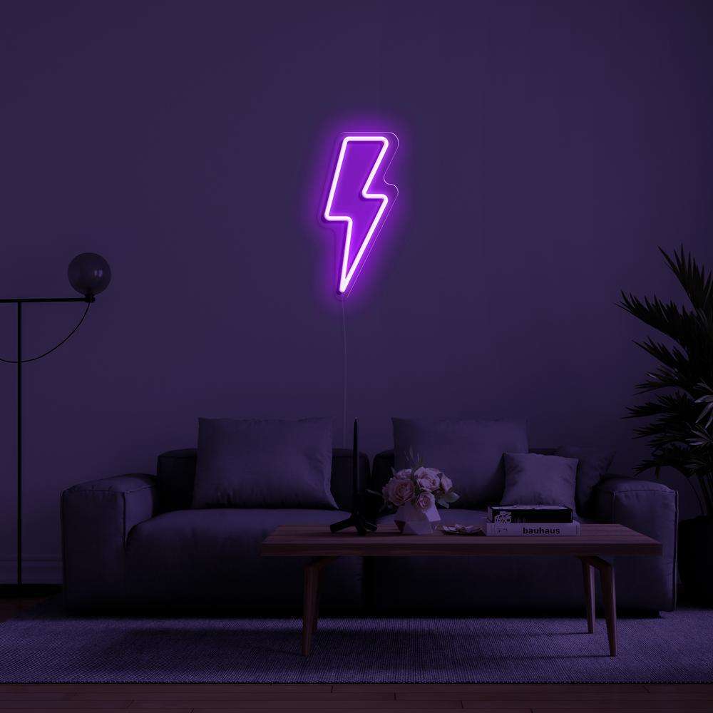 Thunderbolt Neon LED Sign