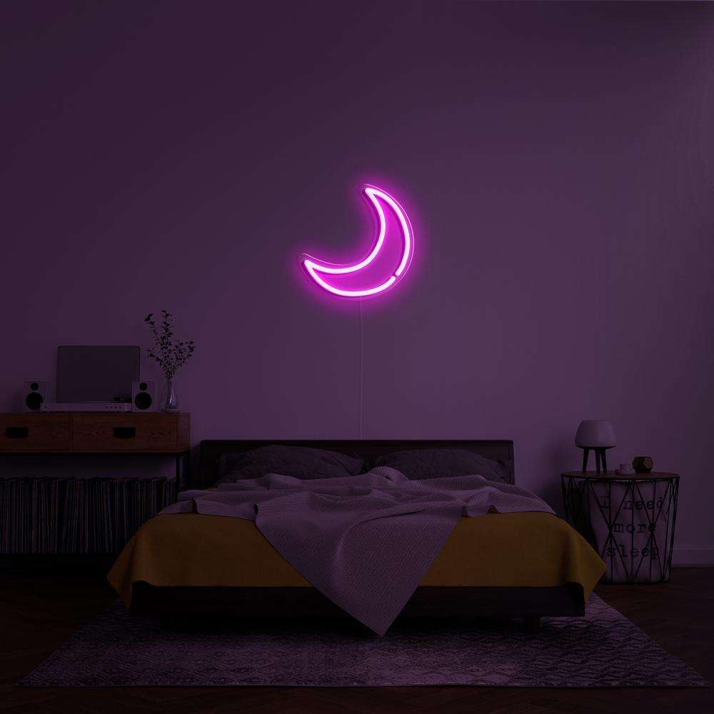 Moon Neon LED Sign
