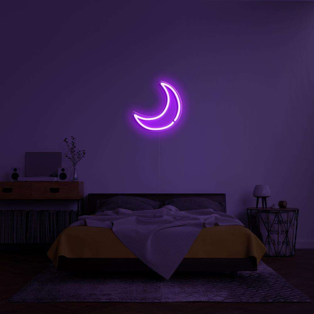 Moon Neon LED Sign