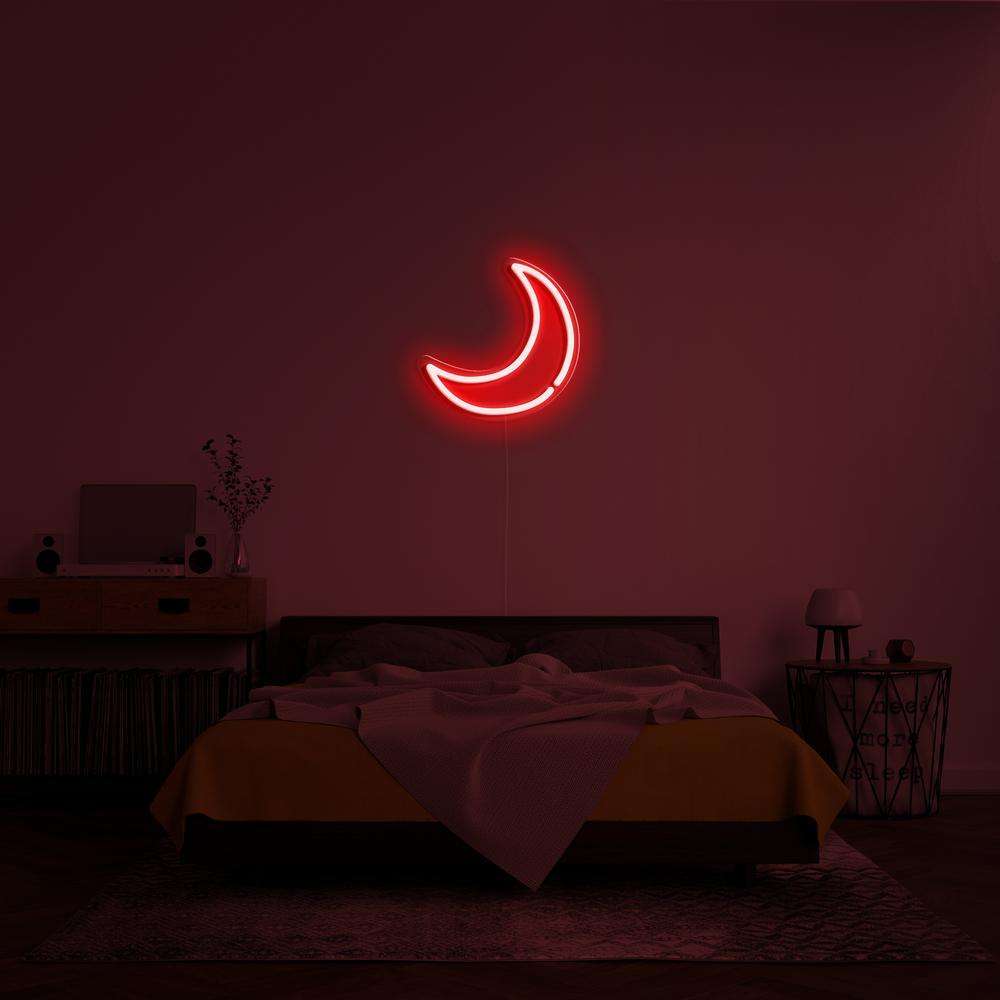 Moon Neon LED Sign