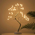 Enchanting Spirit Tree LED Lamp: 108-Light Bonsai Glow for Festive &amp; Home Decor | USB/Battery | Touch Control
