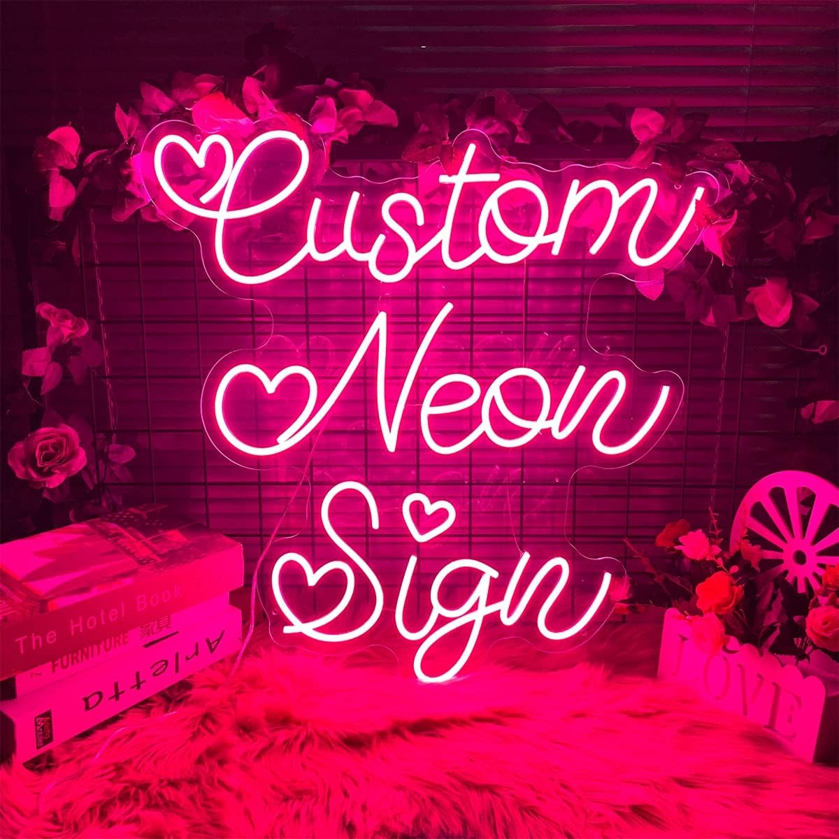 Custom Glow Neon Sign Board