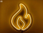 Flame Neon LED Sign
