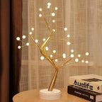 Enchanting Spirit Tree LED Lamp: 108-Light Bonsai Glow for Festive &amp; Home Decor | USB/Battery | Touch Control