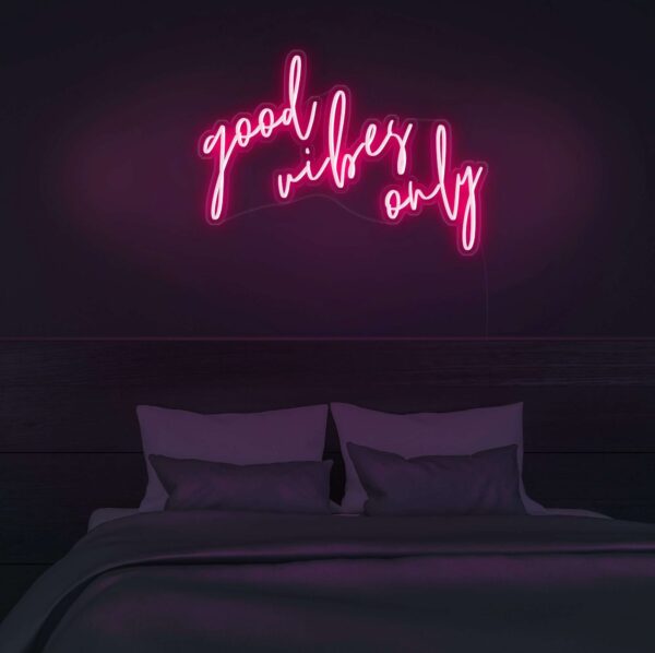 Good Vibes Only Neon Sign Lights LED