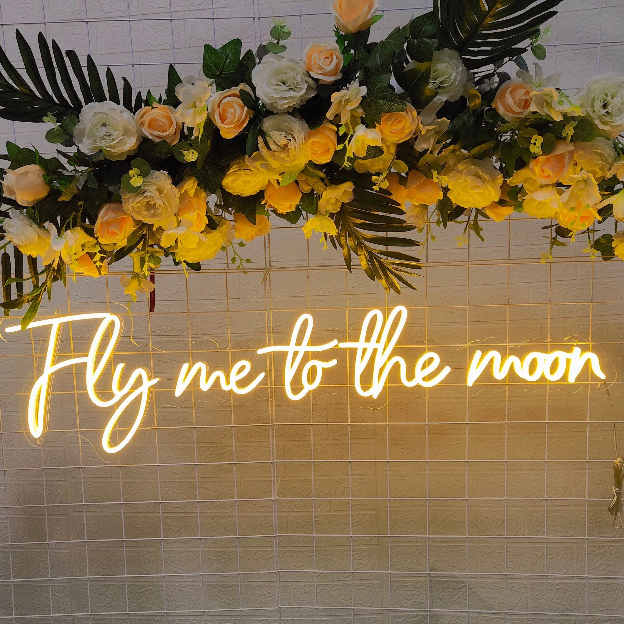 Fly Me To The Moon Neon LED Sign