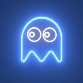 Pacman Neon LED Sign