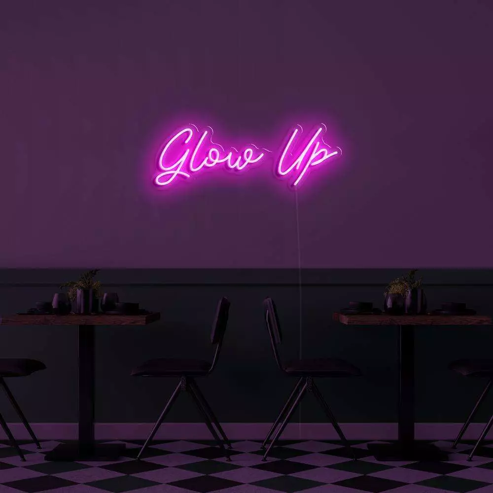 Glow Up Neon LED Sign