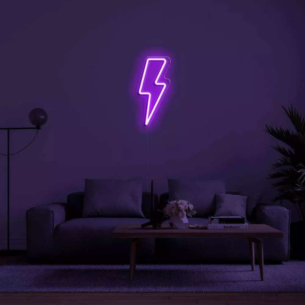 Thunderbolt Neon LED Sign - Image 5