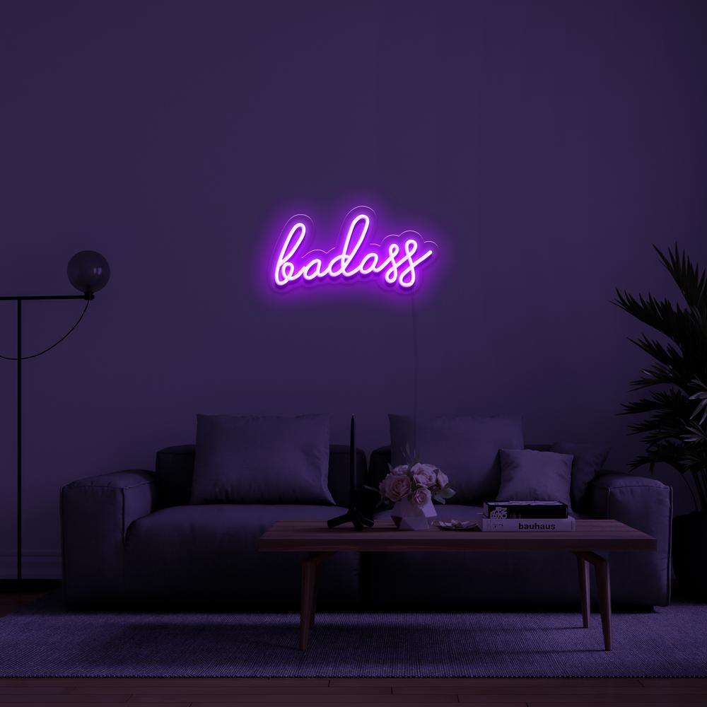 BADASS Neon LED Sign - Fancelite India