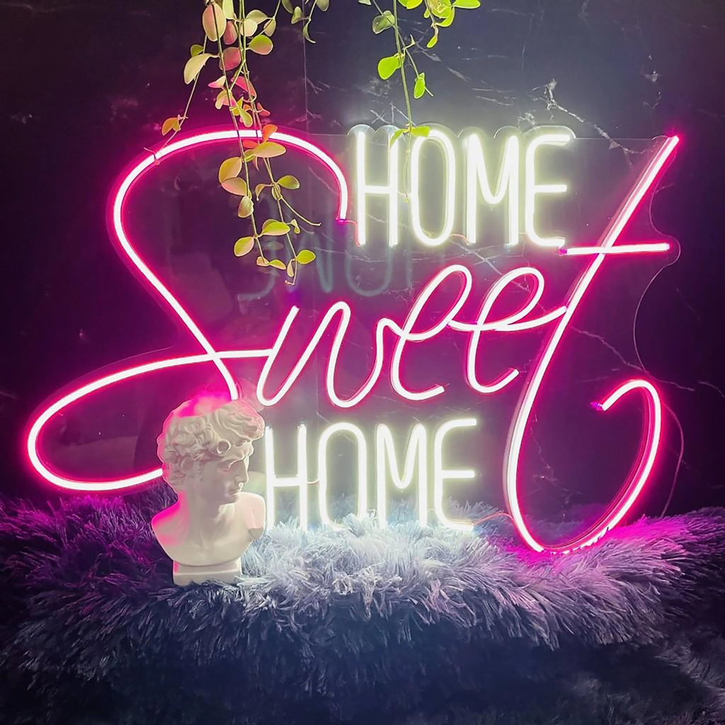 Home Sweet Home Neon LED Sign Fancelite