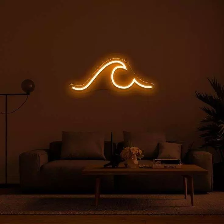 Wave Neon LED Sign - Image 5
