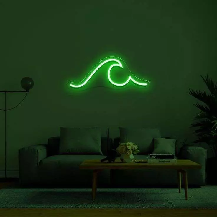 Wave Neon LED Sign - Image 3