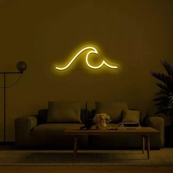 Wave Neon LED Sign - Image 4