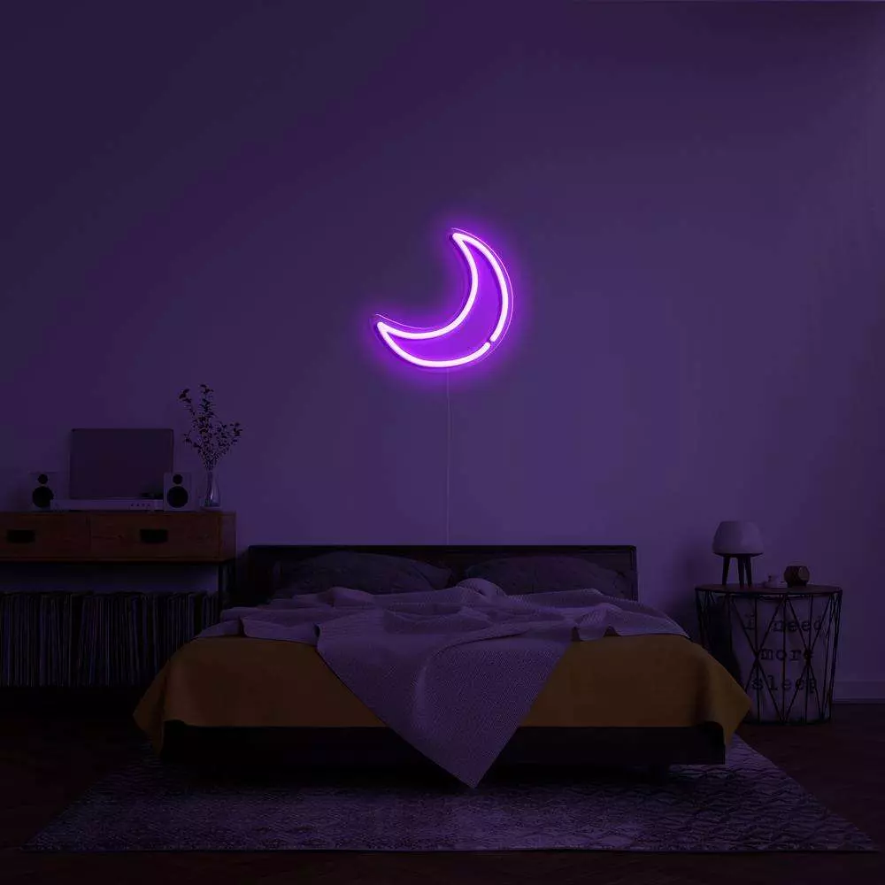 Moon Neon LED Sign - Image 3