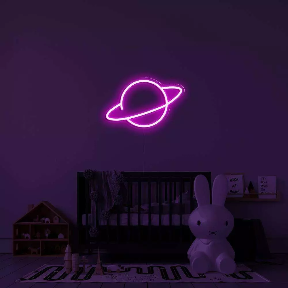 Planet Neon LED Sign - Image 2