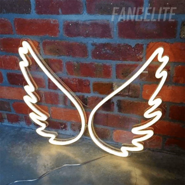 Neon Angel Wings Sign Custom LED Neon Signs Manufacturers