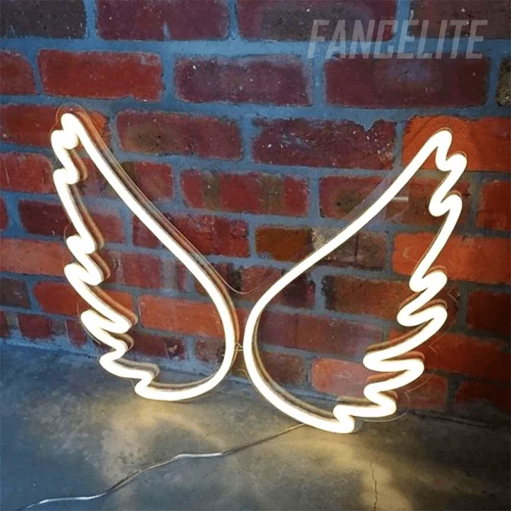 Wings Neon Light Sign - Image 2