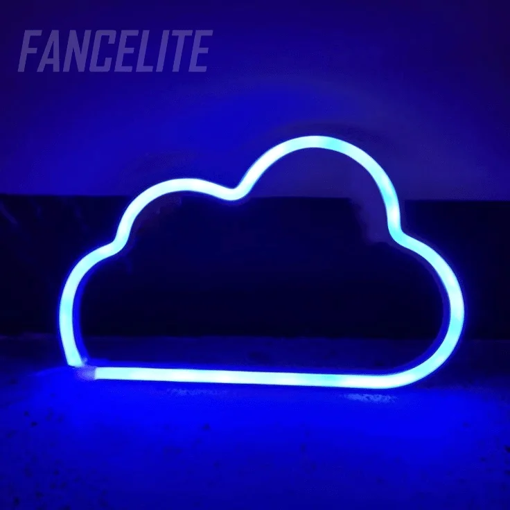 Cloud Mini Neon LED Sign - Image 2