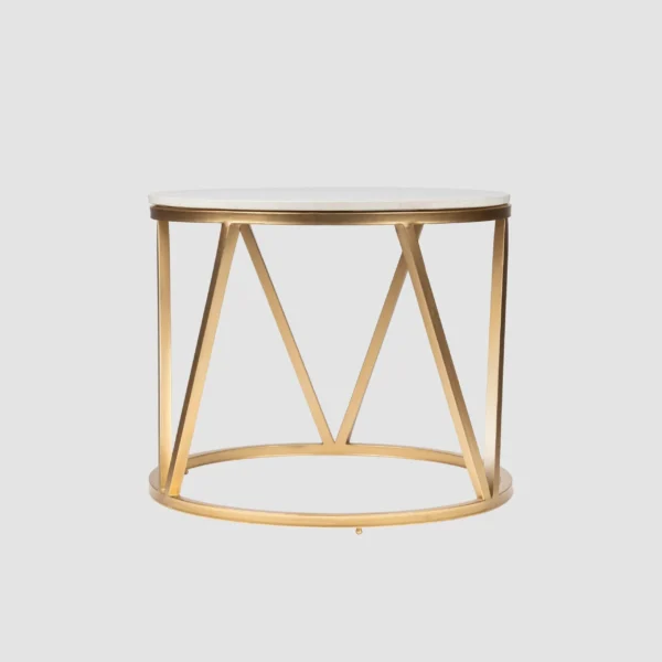Handicrafts Town V Net Style Coffee Table – Artistic Design with Modern Charm - Image 4