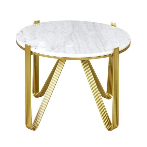 Contemporary Stainless Steel Coffee Table – Sleek & Modern - Image 5
