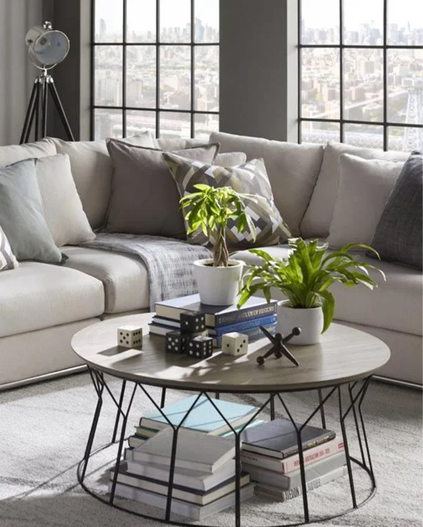 Metal Urban Rhythm Coffee Table – Bold Design for Modern Living