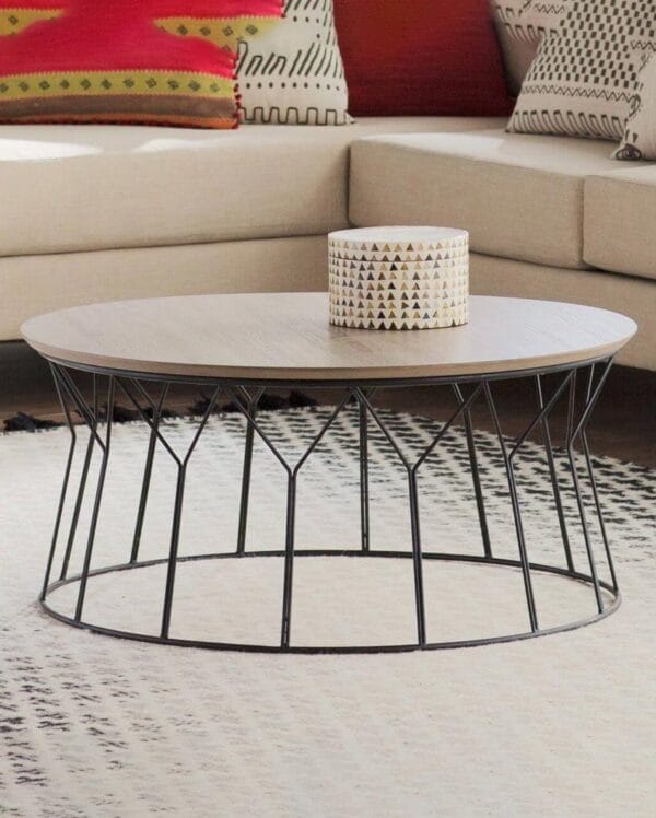 Metal Urban Rhythm Coffee Table – Bold Design for Modern Living - Image 2