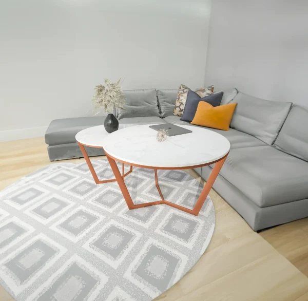 Copper Luxe Metallic Nesting Center Tables (Set of 2) - Image 3