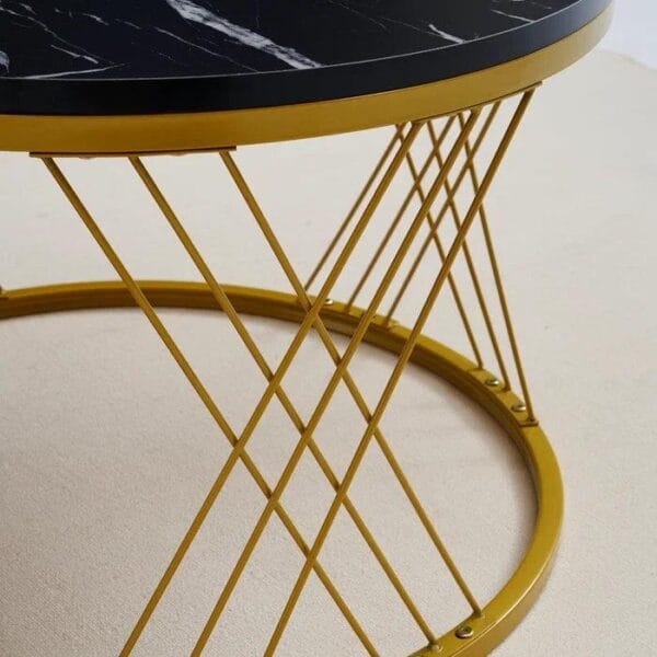 Modern Minimalist Nesting Coffee Tables – Stylish Set for Contemporary Living - Image 5
