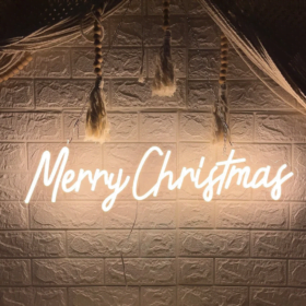 Merry Christmas Neon Sign