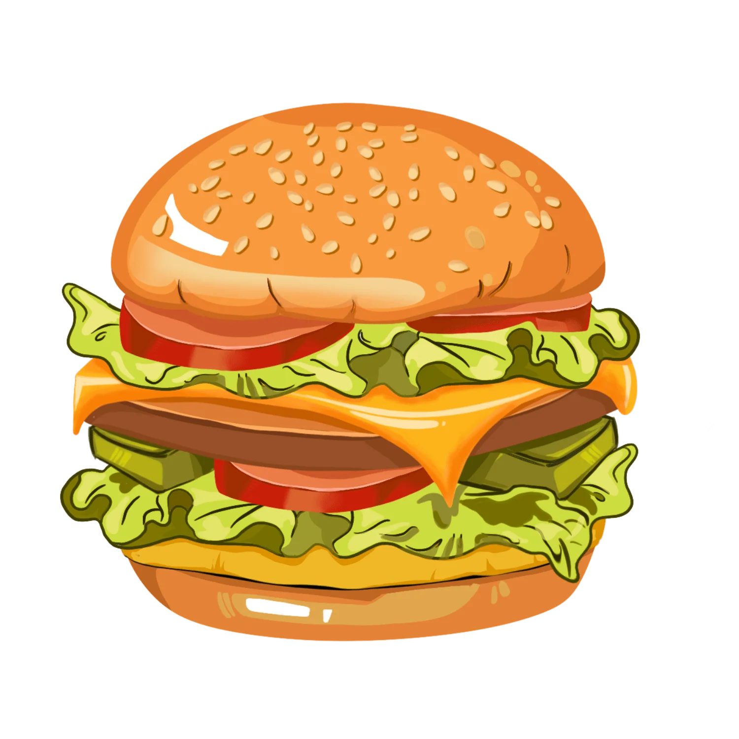 Burger Bliss UV Printed Neon Sign - Image 3