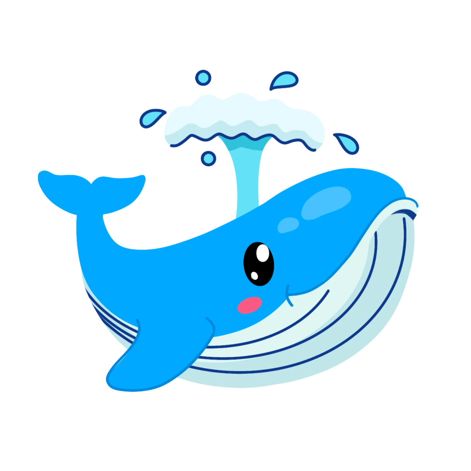 Blue Whale Theme UV Printed Neon Sign - Image 4