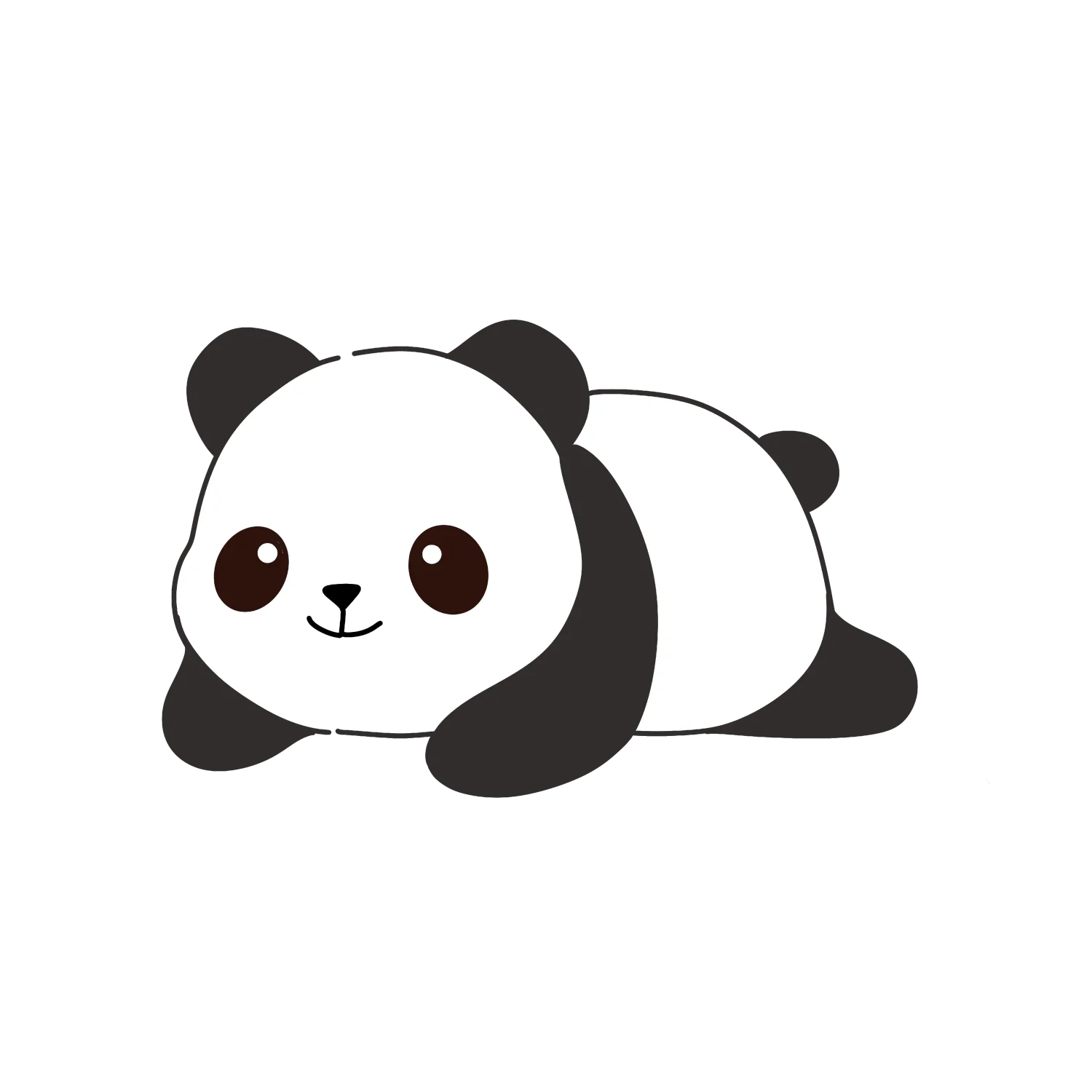 Cute Panda UV Printed Neon Sign - Image 2