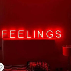 Feelings Neon for Wall Decor Neon light Sign