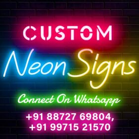 Custom Neon Art Sign Board