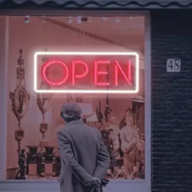 Open Neon Light Sign for Bars Restaurants Shops