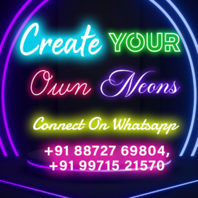 Custom Neon Decor Sign Board