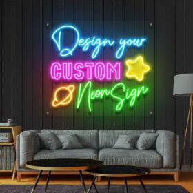 Handmade Neon Sign Board