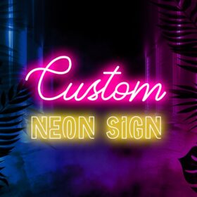 Custom LED Neon Sign Board
